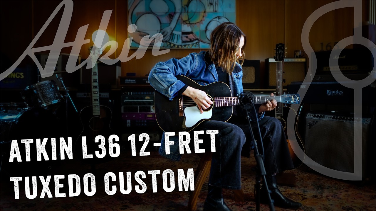 Atkin L36 12-Fret Tuxedo Custom | The Music Emporium #guitar #acoustic