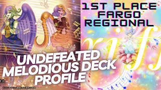 Undefeated 7-0 1st Place Fargo Regional Pure Melodious Deck Profile! | Yu-Gi-Oh!