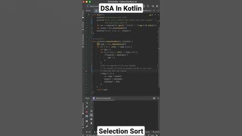 Learn DSA in kotlin. #kotlin #android #datastructures #programming #dsa #appdevelopment