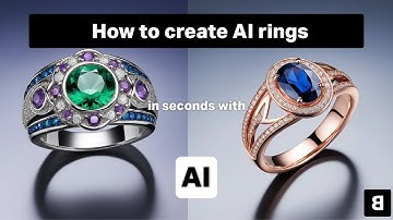 How to Create your Jewelry Design with AI (ring example) - AI Jewelry Design Generator