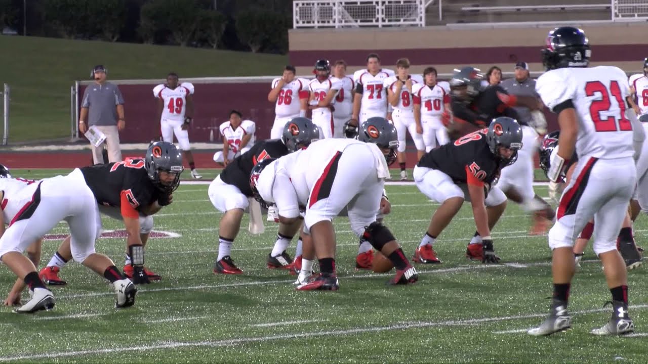 FOOTBALL Albertville 44 Grissom 32 8282014 YouTube