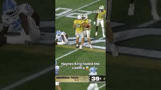 He got everyone with that fake 🔥 #georgiatech #accfootball #collegefootball
