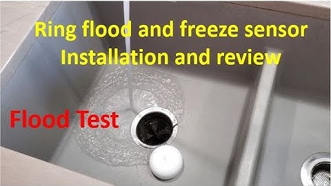 Installatie en test van Ring Alarm overstromings- en bevriezingssensor