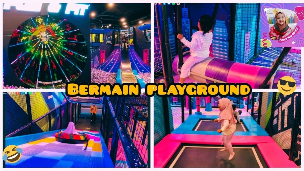 SERU BANGET! Cobain Rainbow Slide & Perosotan Tinggi! 🌈