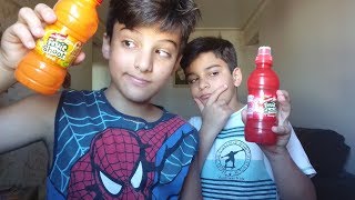 PROVANDO SUCOS MANGUARY FRUIT SHOOT !! 🍓🍊 screenshot 3