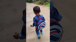 Berangkat sekolah jalan kaki 🤗#shorts#shortvideo