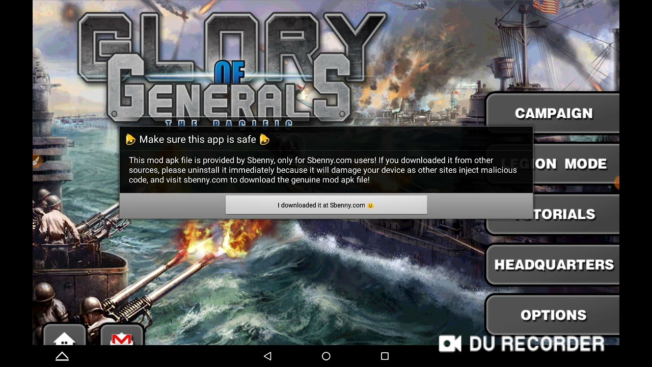 glory of generals 2 HD pacific mod APK YouTube