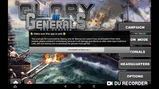 glory of generals 2 HD pacific mod APK screenshot 5