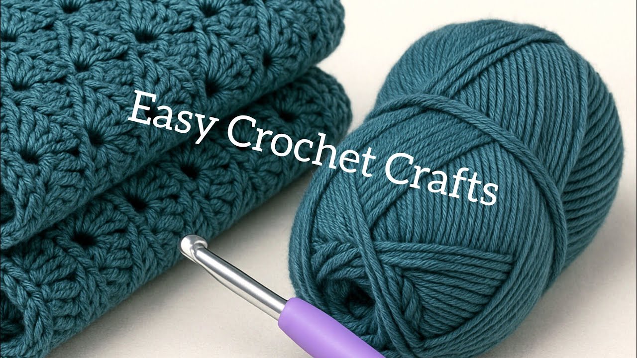 WOW! ONLY 2  ROWS! I've never seen this Easy Crochet stitch before