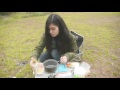アウトドア女子 ヒミカの焚き火&シチュー作りに挑戦!