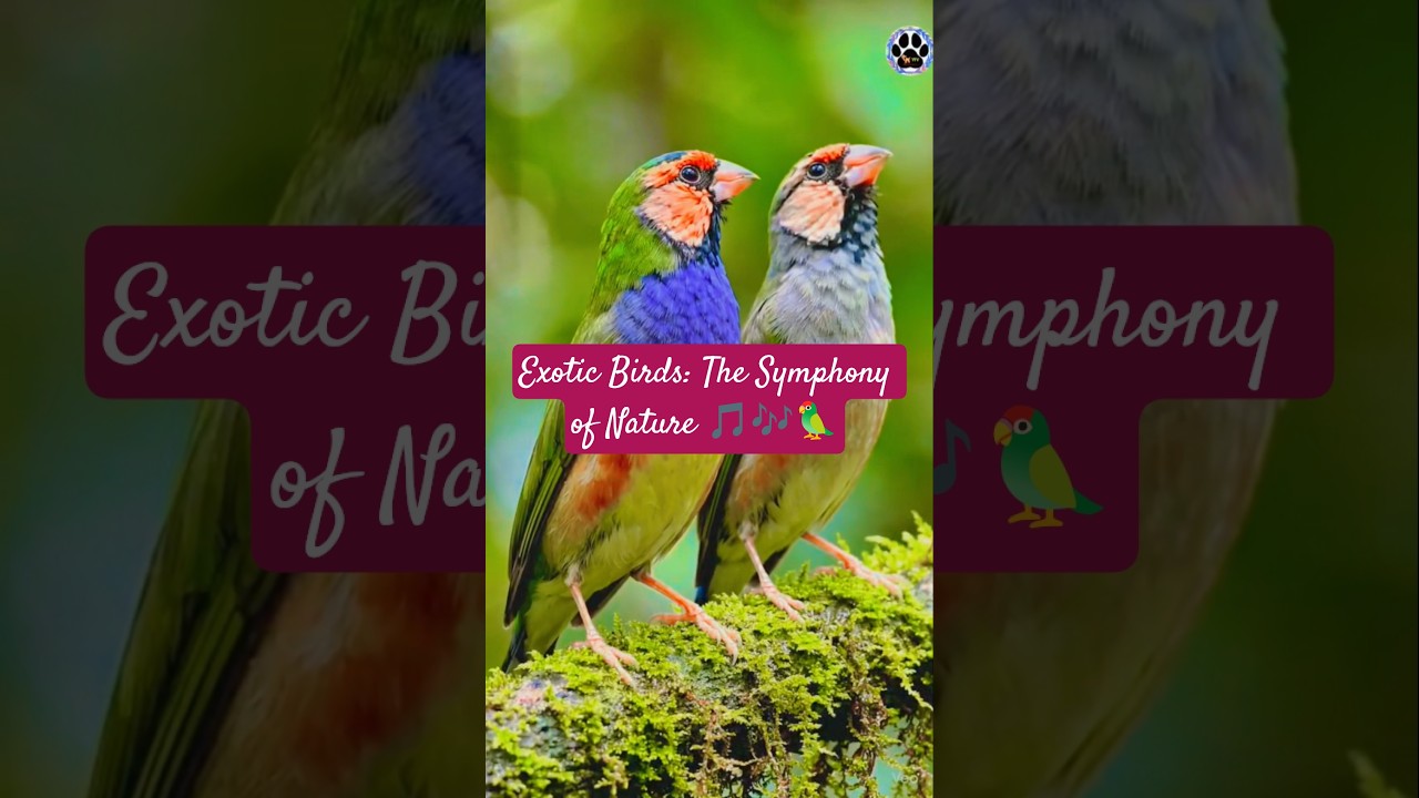 Beautiful Exotic Birds in Nature 🎶🐦 that Exist Only in AI Now💔 Humans killed them #shorts #birds #yt