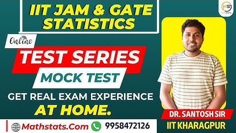 Online exam portal of Mathstats Classes | Mock tests | Test Series | JAM & GATE 2024 | M: 8810409392