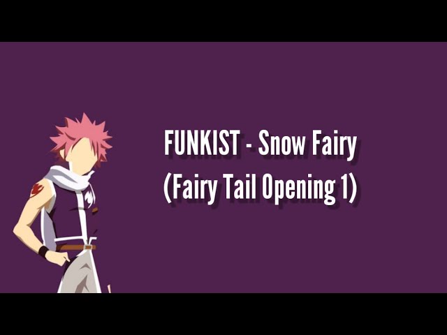 By FUNKIST – Snow Fairy ( Fairy Tale Opening Song 1 ) Lyrics