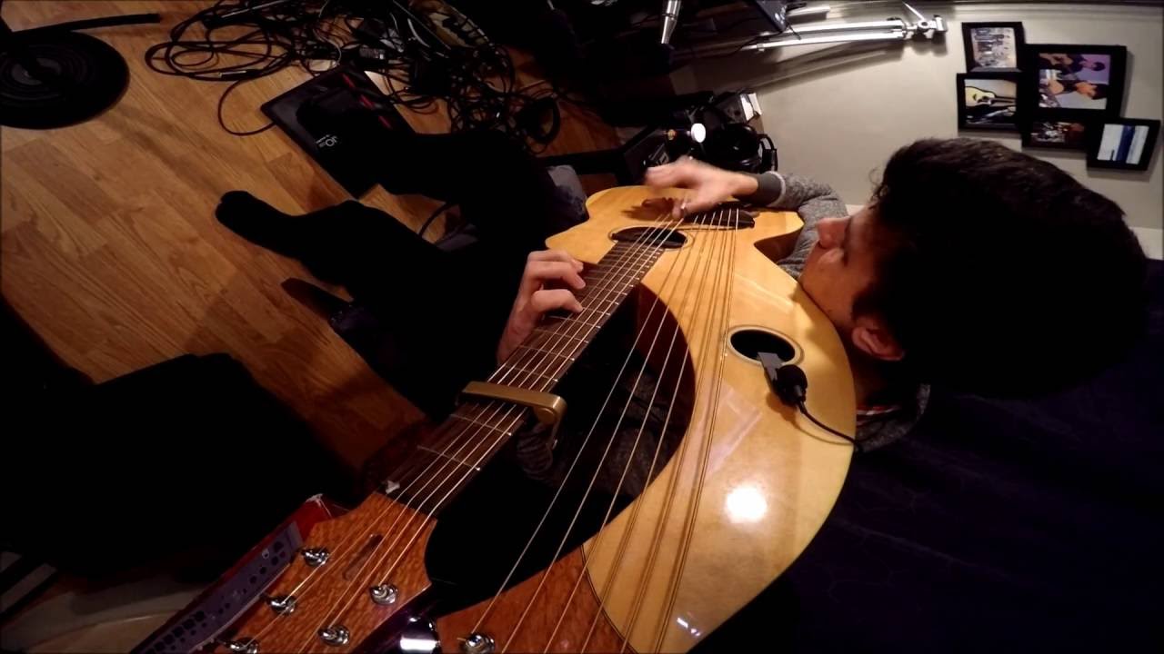 Shoot Love Maroon 5 (Acoustic Cover) Harp Guitar Jamie Dupuis YouTube