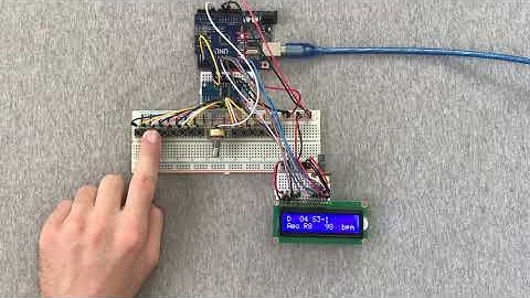 Arpeggino Tutorial Demo - Step 3 - LCD