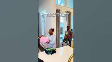 Our school morning routine as a family of 9 💕#theopms #family #momlife