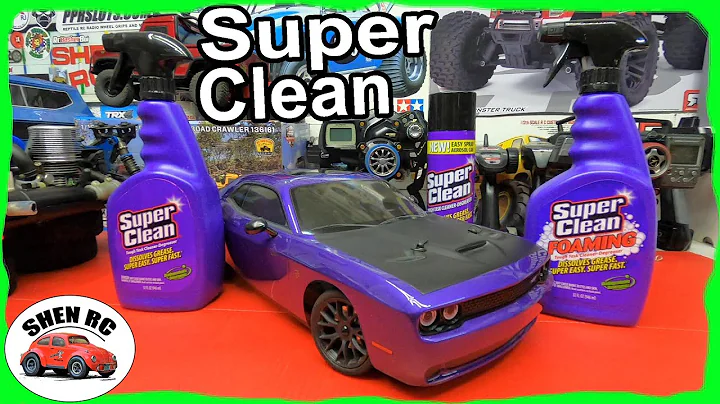 SUPER CLEAN DEGREASER CLEANING RC CARS & PARTS