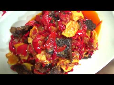 resep-masakan-padang-dendeng-batokok-(balado)