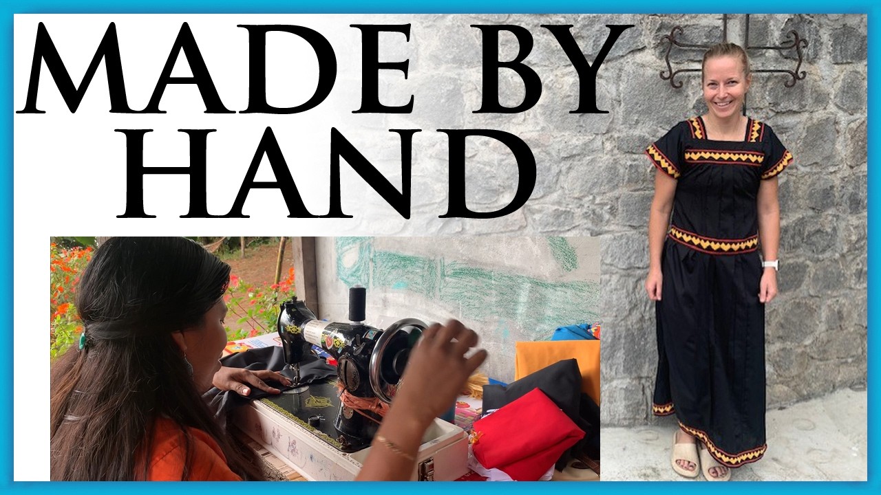 Как изготавливается традиционная швейная машинка Нгабе Нагуа с помощью ручного швейного станка в ...