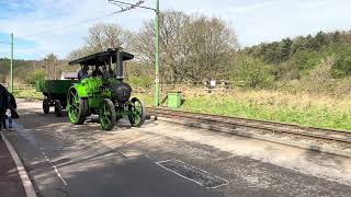 Tasker Steam Tractor (1911) SA6914 at #beamish (Wandering Willie)