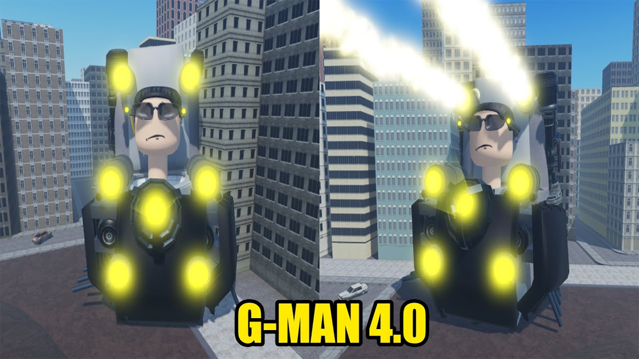 HOW TO GET G-MAN 4.0 BADGE + MORPH in SKIBIDI TOILET RP