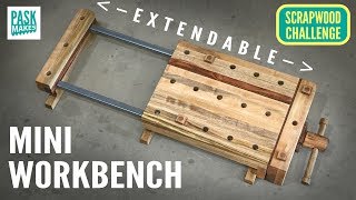 Mini Workbench (Extendable) - Scrapwood Challenge Ep18