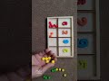 Colour Sorting asmr🟠 🟡#asmr #satisfying #relaxing #playhouse