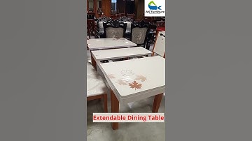 Extendable Dining Table available @ AK Furniture,Rajapalayam
