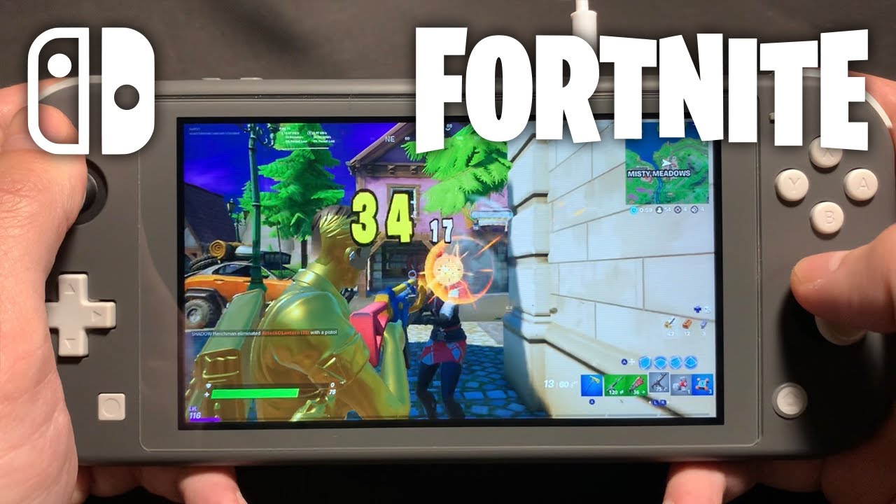 Kann Man Auf Der Nintendo Switch Lite Fortnite Spielen Fortnite on Nintendo Switch Lite #39 - FULL GAME - YouTube