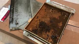 GE Monogram Drain Pan Repair and Installation. Leaking Issue. AC Repair Center in Austin, TX.