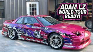 LZ WORLD TOUR READY! 240SX Livery Finished + More Upgrades!