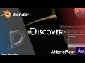 Discovery channel logo animation | Blender and After effects