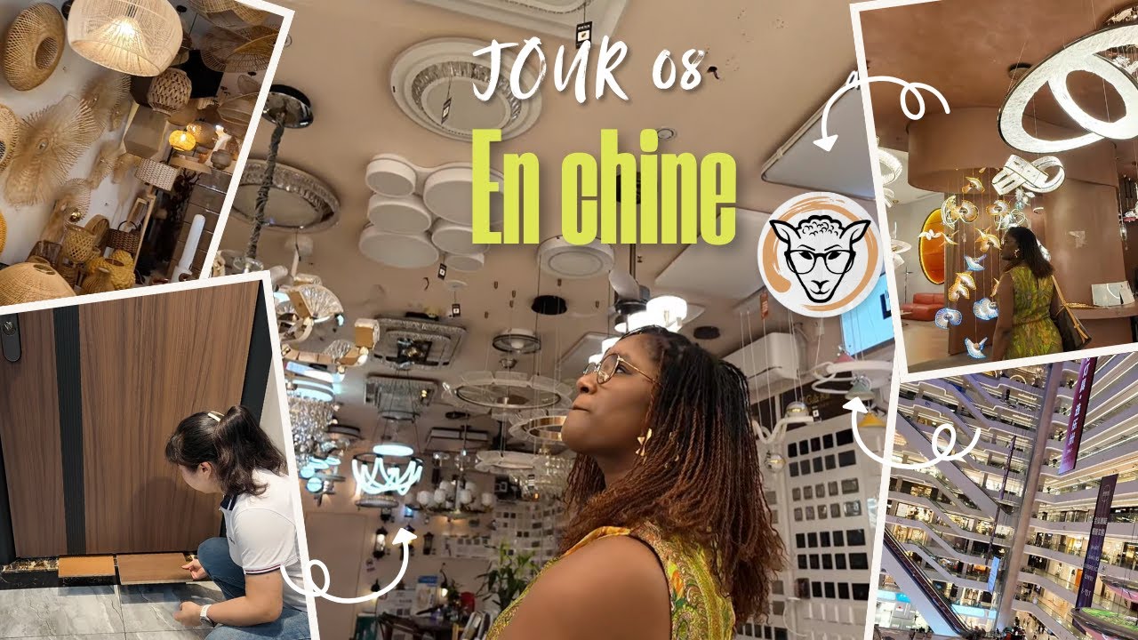 JOUR 8 en Chine - À la chasse aux luminaires