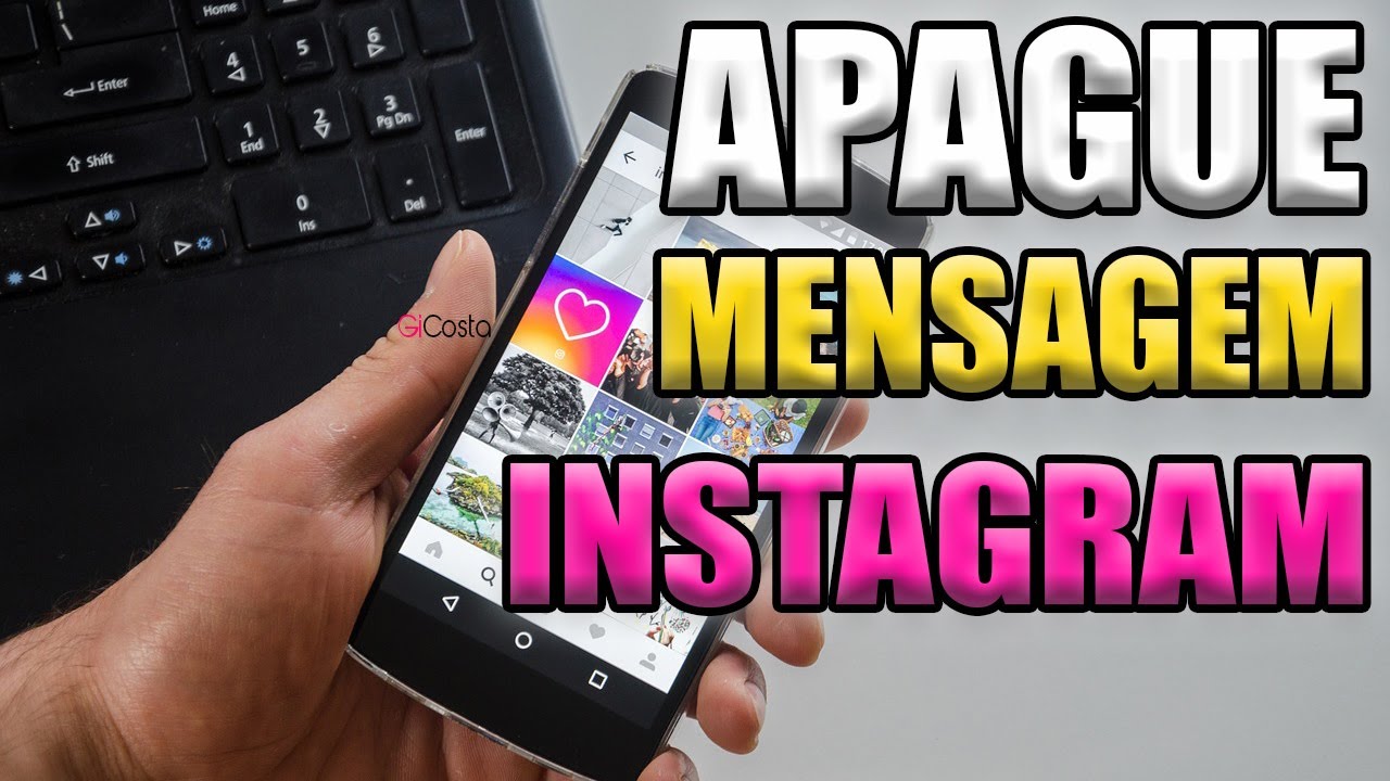 COMO APAGAR CONVERSAS DO INSTAGRAM YouTube