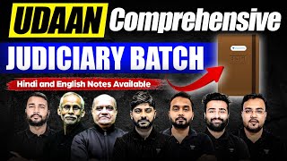 🚨Comprehensive Judiciary Batch | Hindi &amp; English Notes | Vasu Dev Monga