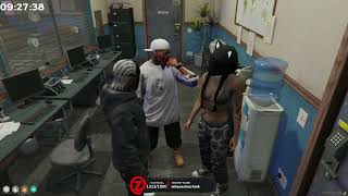 CG Take Ray Mond To Her First Cash Exchange Heist And Make Her Hack | NoPixel RP | GTA 5 |