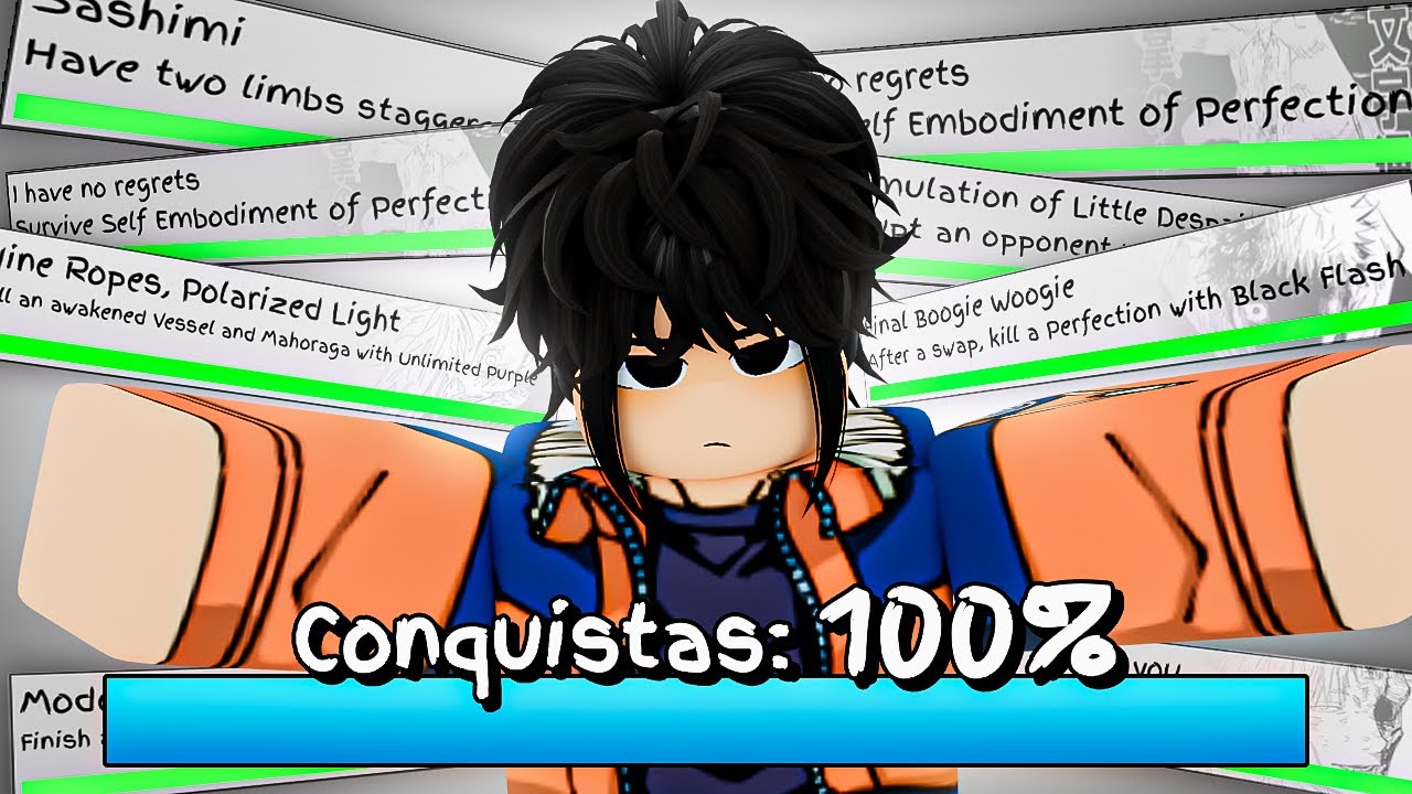 COMPLETANDO 𝗧𝗢𝗗𝗔𝗦 AS 𝗖𝗢𝗡𝗤𝗨𝗜𝗦𝗧𝗔𝗦 DO JUJUTSU SHENANIGANS! - PARTE 2