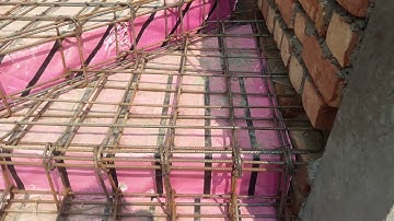 quarter turn stair  Reinforcement details.