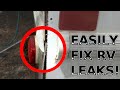 How to Reseal and Replace your RV Exterior Molding Trim to FIX LEAKS | RV Renovation Tips and Tricks