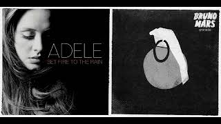Adele & Bruno Mars - Set Fire To The Grenade (SoniacManiac Mashup) Update