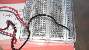 Электроника для начинающих.Простейшая схема