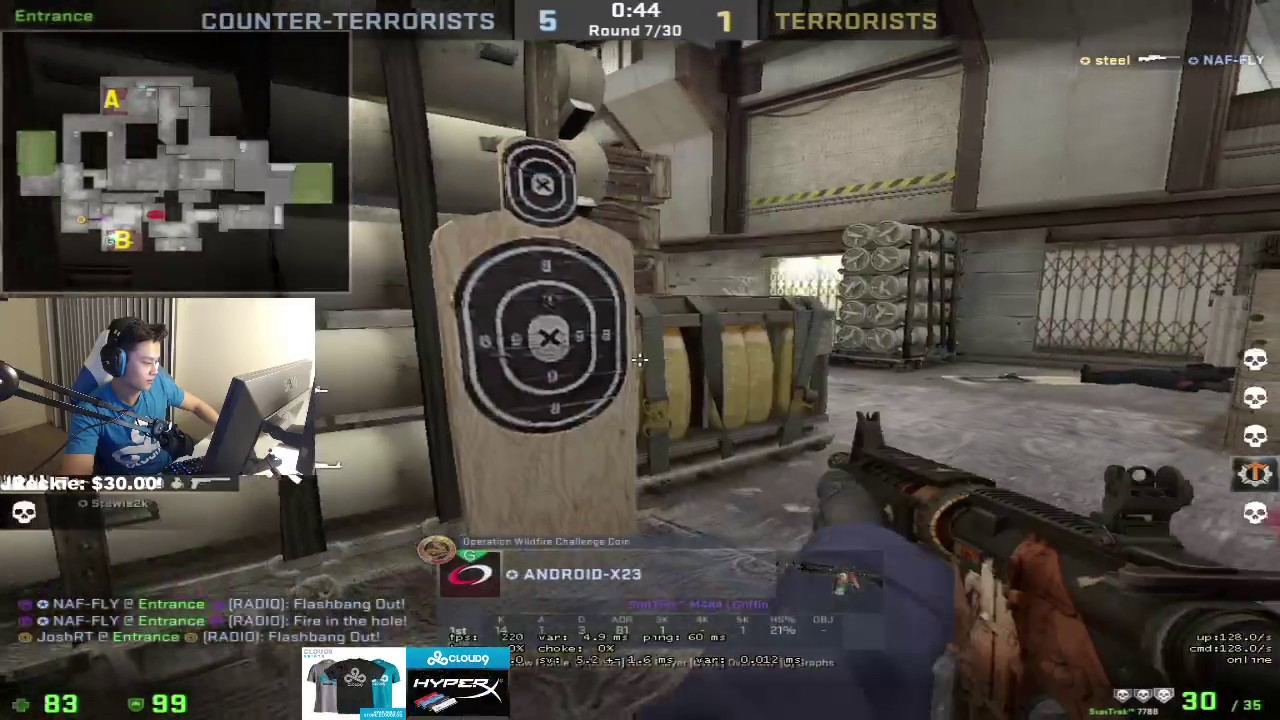 gaming logo Stewie2k Plays ESEA Rank S 20170326