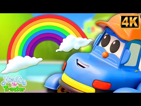 Canzone Dei Colori Dell'Arcobaleno | Video Per Bambini In Italiano - Hector The Tractor