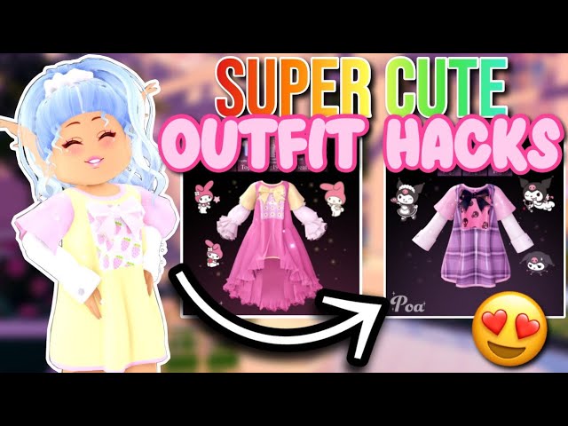 SUPER CUTE Outfit Hacks You Need To Know! Roblox Royale High