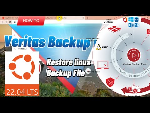 HOW To Restore Linux backup file from Veritas Exec v20