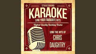 Feels Like Tonight (Karaoke Version Originally Performed By Chris Daughtry)
