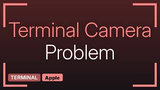 Apple: Add access to the macbook camera for the terminal application screenshot 5