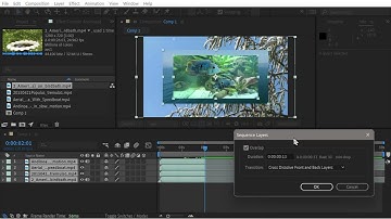 Sequence Layers in After Effects
