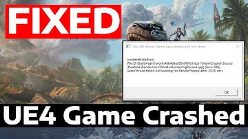 How To Fix Ark Survival Ascended UE4 Game Has Crashed Low Level Fatal Error