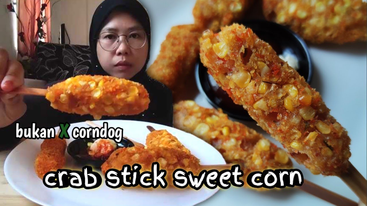 Crab Stick Sweet Corn Ala Corndog Youtube